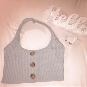 SOLD🦋| halter crop top